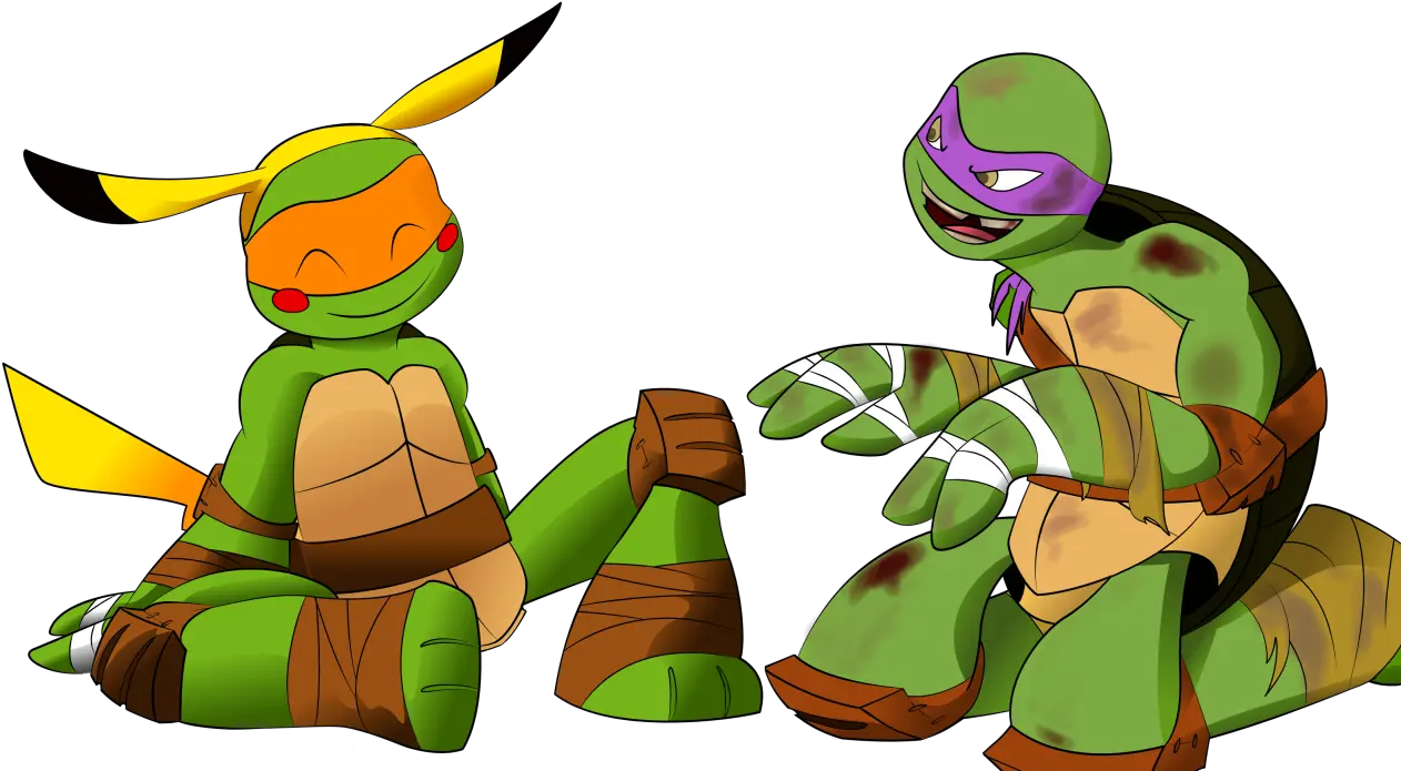 Tmnt Clipart Halloween Tmnt The Walking Dead Png Tmnt Png