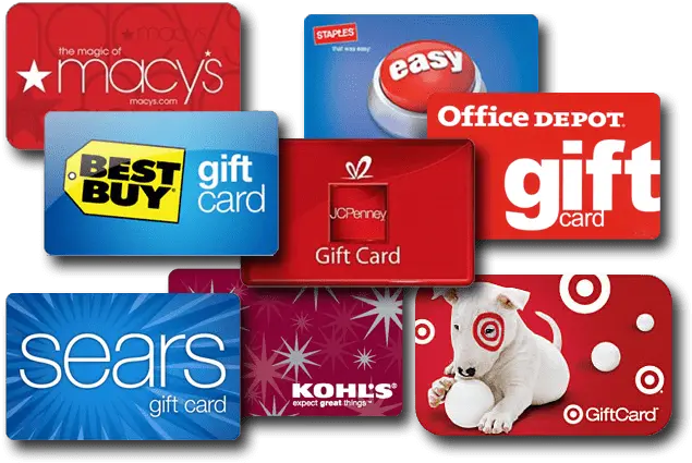 Sell Gift Card Instant Payout Gift Card For Instant Cash Retail Cards Png Gift Cards Png