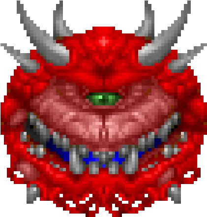 Whats Your Favorite Monster Cacodemon Gif Png Doom Guy Icon