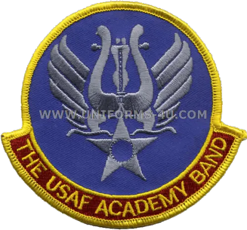 Usaf Air Force Academy Band Patch Mission Bbq Png Air Force Academy Logo