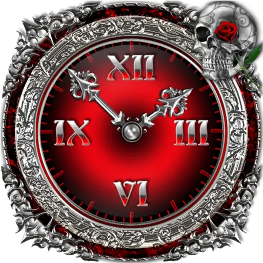 Gothic Clock Widget Gothic Clock Png Gothic Png