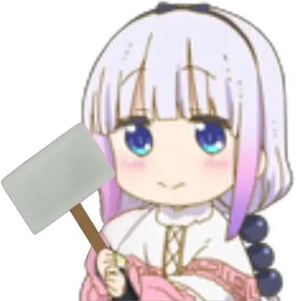 Kannaban Discord Emoji Anime Question Mark Transparent Png Kanna Icon