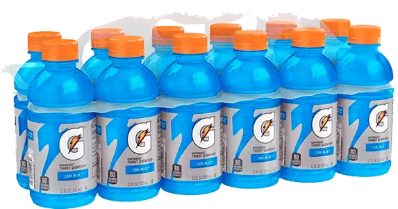 Gatorade Thirst Quencher Cool Blue 24 Pk 12 Oz U2022 Thirstyrun Cool Blue Gatorade Png Gatorade Png