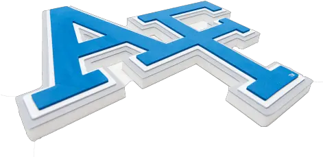 Usafa Falcons 3d Logo Fan Foam Gotta Have It Foams Cross Png Falcons Logo Png