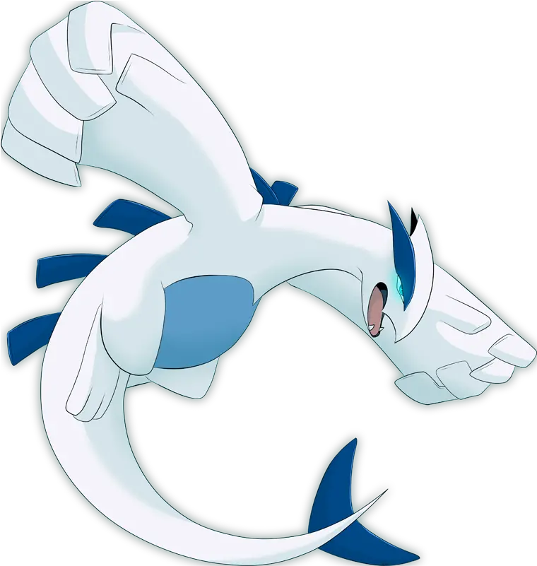 Pokemon 2249 Shiny Lugia Pokedex Lugia Pokemon Latios And Latias Png Lugia Png