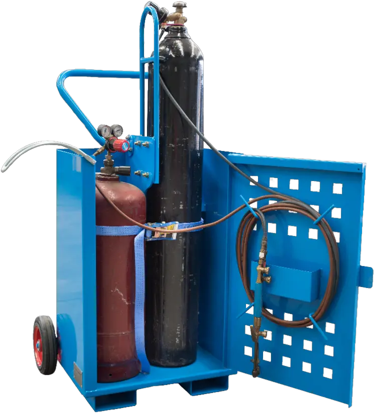 Crane Liftable Oxyacetylene Trolley Storemasta Oxy Acetylene Trolley Png Cylinder Png