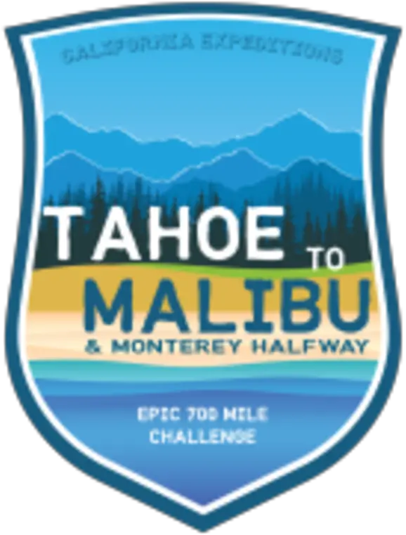 Tahoe To Malibu Challenge Anywhere Ca Running Vertical Png Malibu Rum Logo