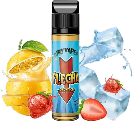 Tury Vaper Flecha Paradise 50ml Em Unicorn Bottle 60ml Preparado Para Adicionar 10ml Nicshot Vaper Png Flecha Png