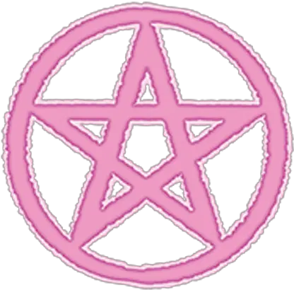 Instagram Pentagram Kawaii Witch Pink Billieeilish Voodoo Protection Spell Png Pentagram Transparent