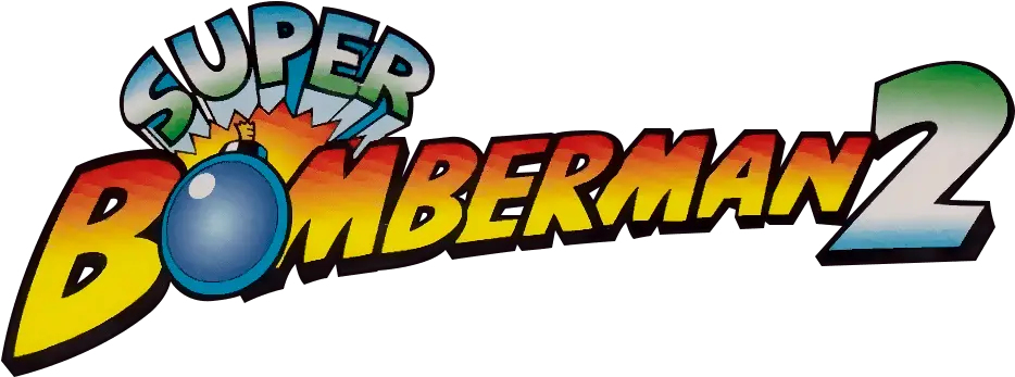 Super Bomberman 2 Logo Official Site Of The Retro World Super Bomberman 2 Png Snes Logo Png