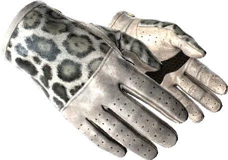 Driver Gloves Snow Leopard Csgo Stash Snow Leopard Gloves Csgo Png Icon Leather Gloves