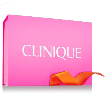 Large Pink Box Clinique Png Clinique Logo