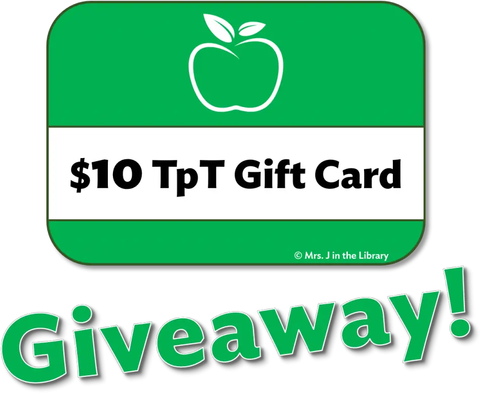 Tpt Giveaway And Cyber Monday Sales Mrs J In The Library Tpt Gift Card Giveaway Png Cyber Monday Png