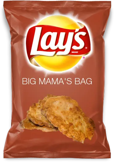 Big Mamau0027s Bag Donu0027t Grab Lays Chips Kimchi Chips Png Bag Of Chips Png