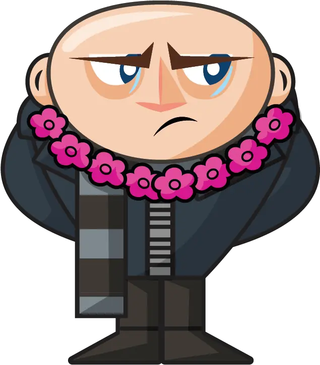 Luau Gru Minion Moose Mineez Png Gru Transparent