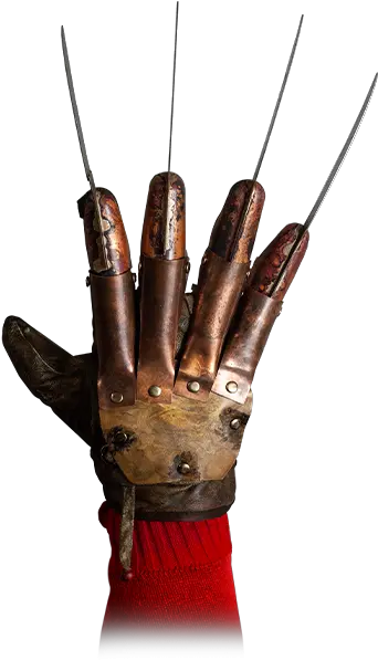 A Nightmare Freddy Krueger Glove Replica Part 3 Png Nightmare On Elm Street Logo