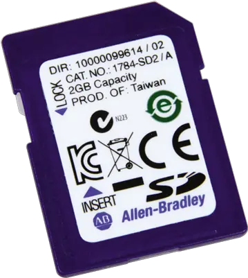 2 Gb Secure Digital Sd Card Nhp Customer Portal Allen Bradley Png Sd Card Png