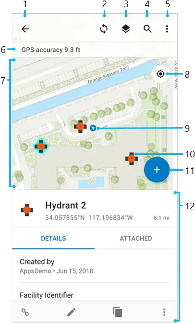 Quick Referenceu2014arcgis Field Maps Documentation Dot Png Sync Icon Android