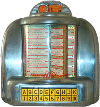 Jukebox Table Remote Transparent Png Seeburg Wall O Matic Jukebox Png