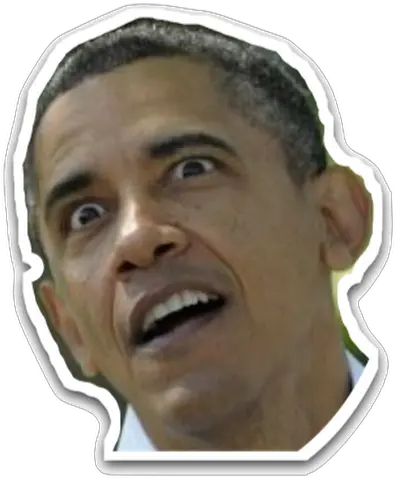 Photo Obama Mort De Rire Full Size Png Download Seekpng Obama Icon
