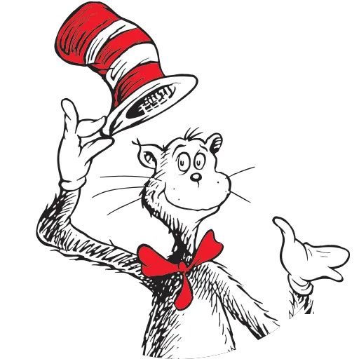 The Cat In Hat Seussville Cat In The Hat The Cat Png Funny Hat Png