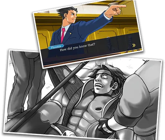 Capcom Phoenix Wright Ace Attorney Trilogy Official Website Fictional Character Png Ace Attorney Icon