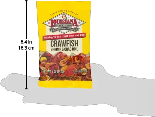 Louisiana Fish Fry Crawfish Crab And Shrimp Boil 5 Ounce Bags Dish Png Crawfish Icon