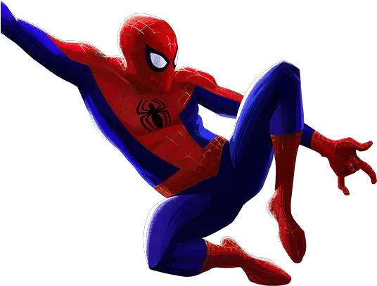 Peter Scarlet Spider Into The Spider Verse Png Peter Parker Png