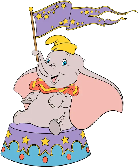 Download Timothy Dumbo Waving Flag Dumbo Waving Flag Png Dumbo Png