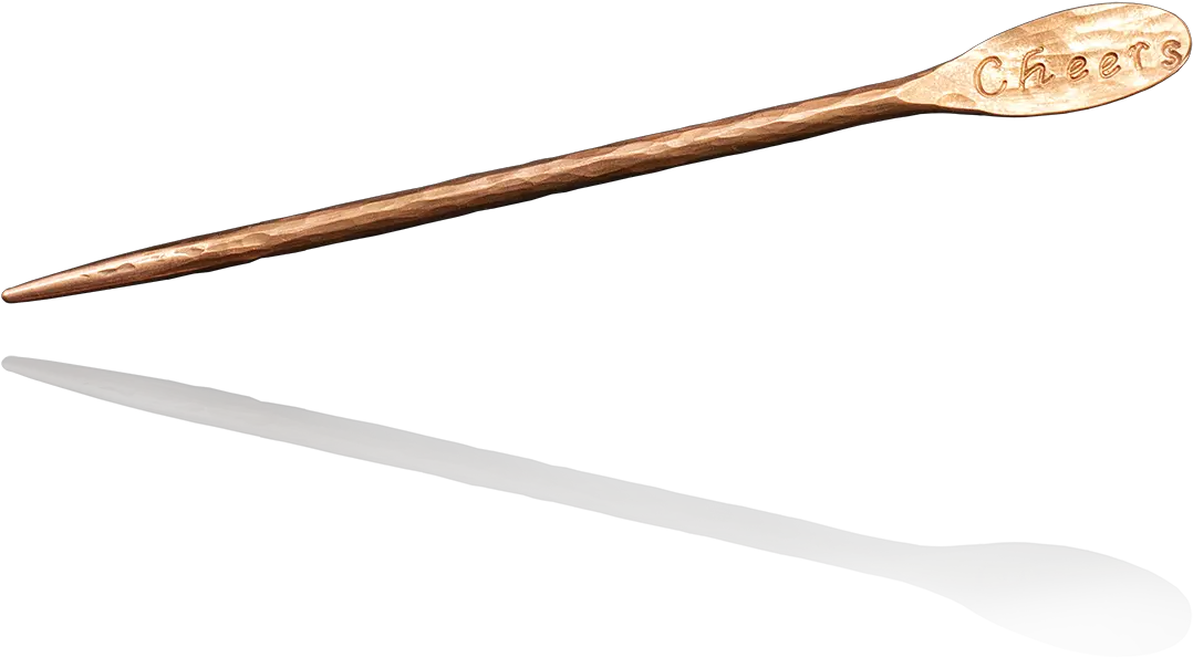 Cheers Specialty Copper Cocktail Pick Solid Png Cheers Png