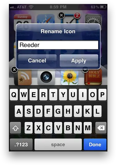 Easily Rename Your Iphone App Icons Rename Apps On Iphone Png Iphone Icon