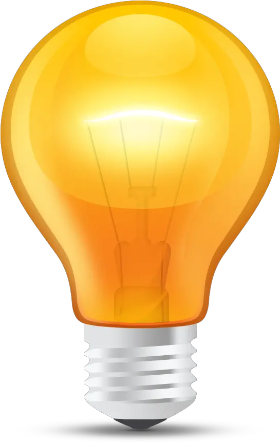Incandescent Light Bulb Icon Light Bulb Png Download Light Bulb Bulb Icon
