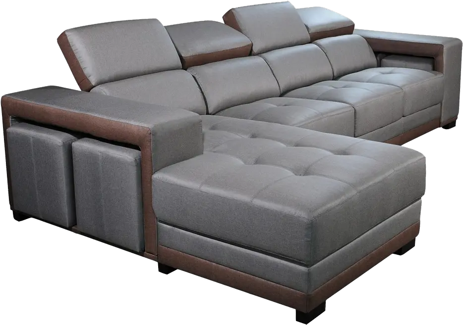 L Shapesofapngimagefile U2013 Sonho Lar L Shape Sofa With Stool Png Sofa Png