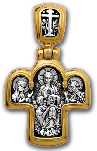 Christ Enthroned Christian Cross Png Christ Enthroned Icon
