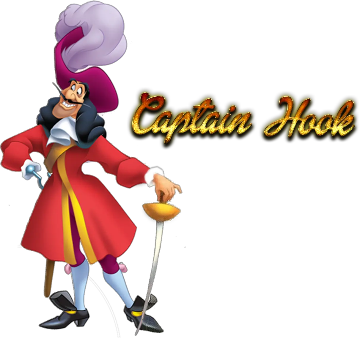 Captain Hook Transparent Background Png