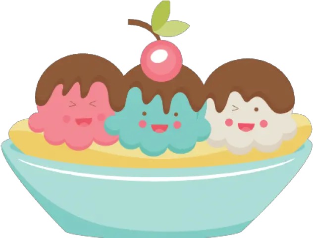 Banana Split Clipart Cute Banana Split Clipart Free Png Banana Split Png