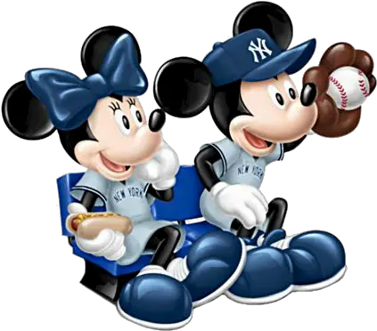 Mickey U0026 Minnie New York Yankees Clipart Logos And Phillies Mickey Mouse Png Yankees Png