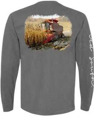 Old South Long Sleeve Tee Corn Field Old South Shirts Png Corn Field Png