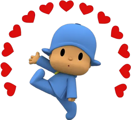 Celebrate Valentineu0027s Day With A Lot Of Funny Content Pocoyo Apple Screen Touch Watch Png Pocoyo Png