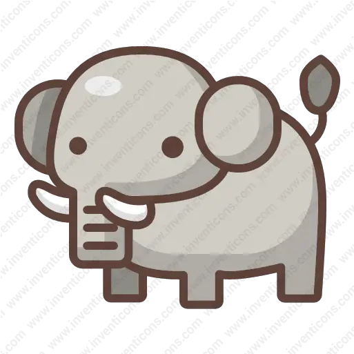 Download Elephant Vector Icon Inventicons Kubli Bistro Png Elephant Icon