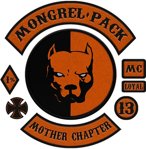 Mongrel Pack Mc Recruiting Gta V Crews Language Png Gta Crew Logo