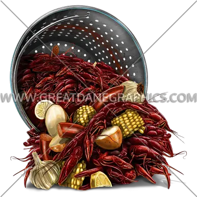 Crawfish Boil Production Ready Artwork For T Shirt Printing Pepper Png Crawfish Png