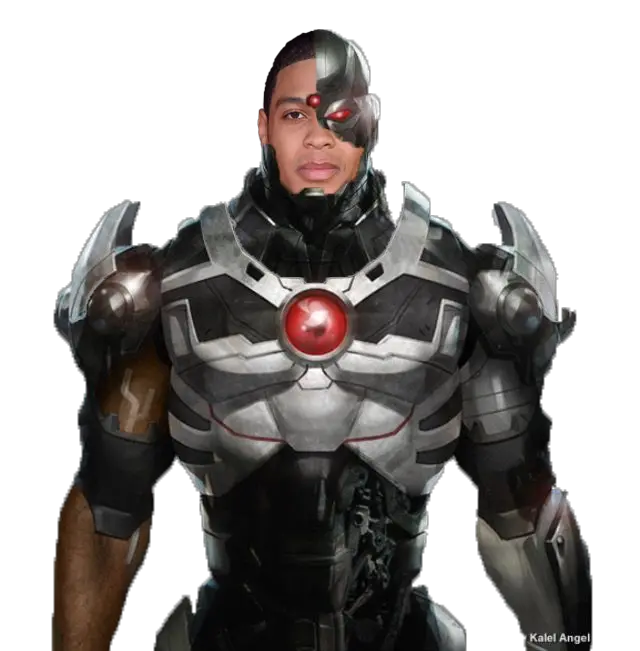 Download Cyborg Images Png Cyborg Face Justice League Cyborg Png