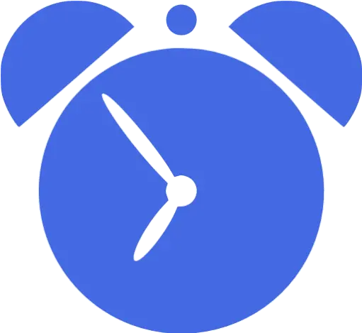 Royal Blue Alarm Clock 2 Icon Free Royal Blue Alarm Clock Blue Alarm Clock Icon Png Free Alarm Clock Icon