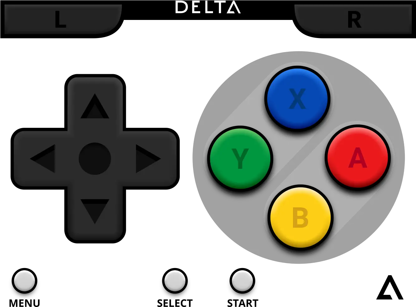 Delta Skin Generator Logo Png Snes Folder Icon