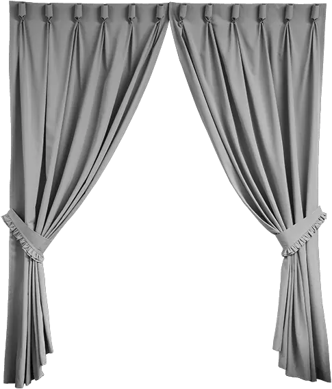 Goblet Pleat Open Curtain Direct Linen Curtain Png Curtain Png