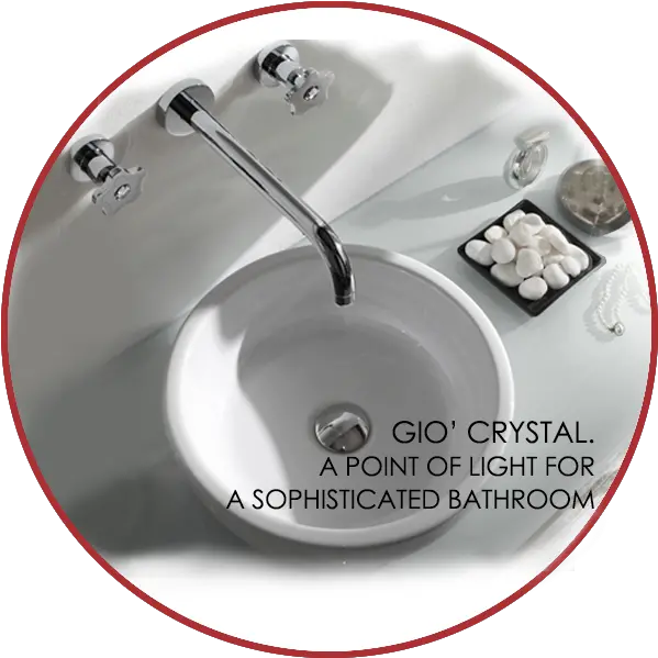 Rubinetterie Giulini Giou0027 Crystal Bathroom Sink Png Point Of Light Png