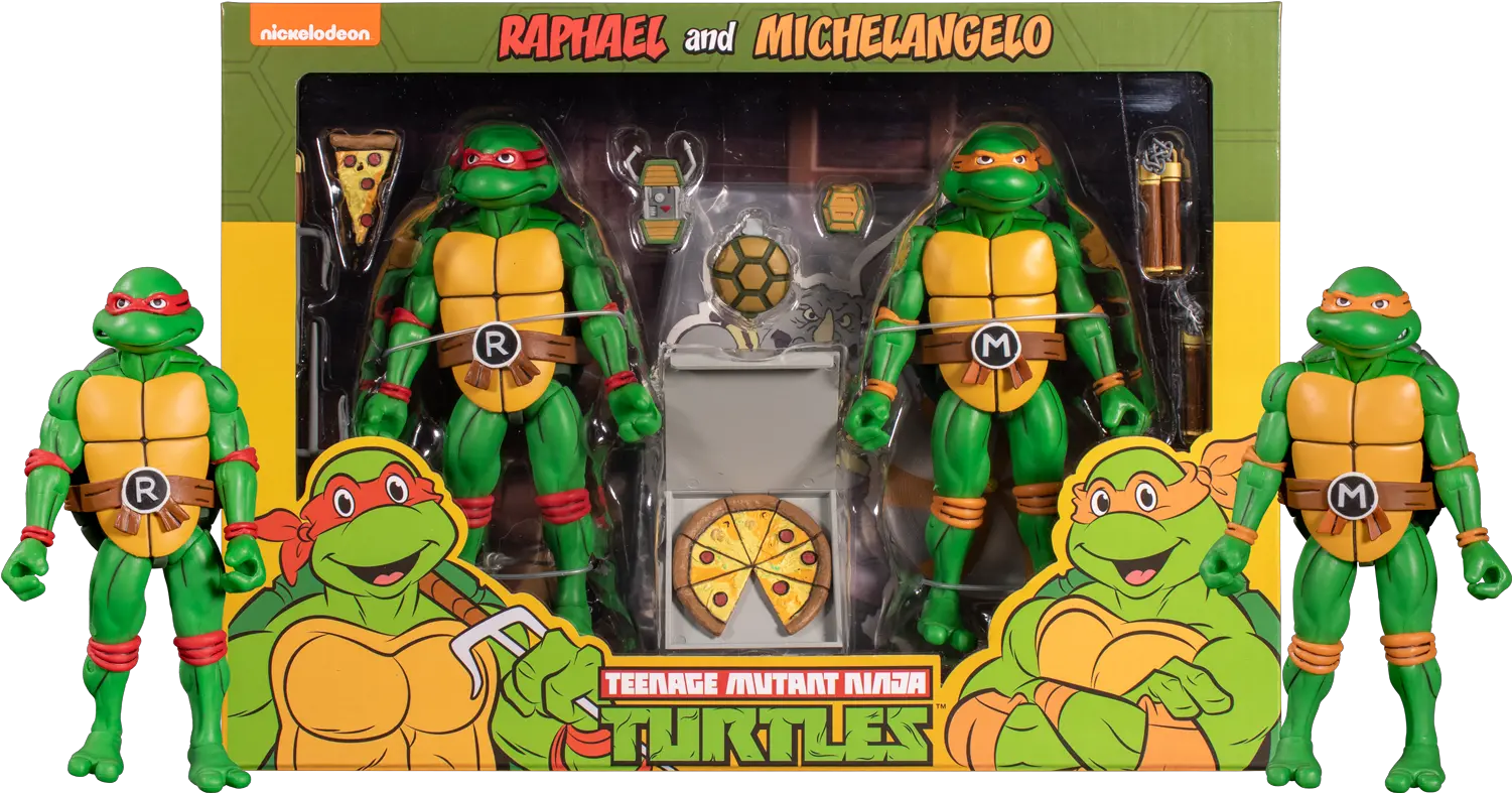 Teenage Mutant Ninja Turtles 1987 Bebop U0026 Rocksteady Cartoon Collection 7u201d Scale Action Figure Teenage Mutant Ninja Turtles 1987 Toys Png Tmnt Png