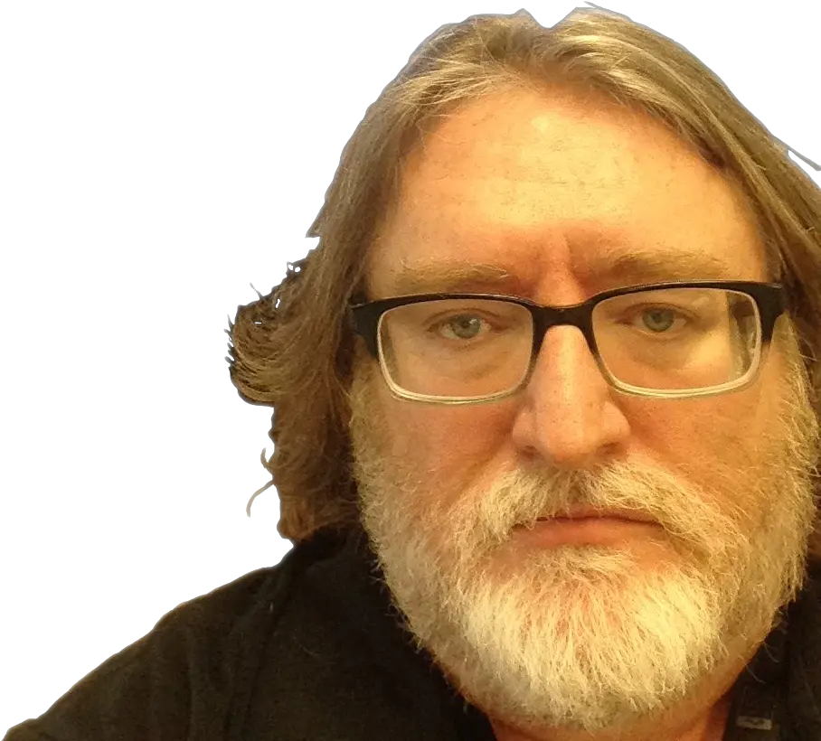 Gabe Newell Transparent Png Image Gabe Newell Half Life 3 Gabe Newell Png