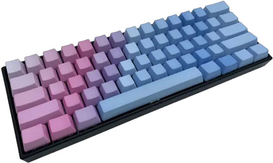 Fade Keycap Set Alpherior Keys 60 Keyboard Png Fade Transparent